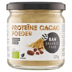 PLUS Raw Organic Food Vegan protein cacaobio aanbieding