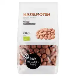 PLUS Raw Organic Food Hazelnoten biologisch aanbieding