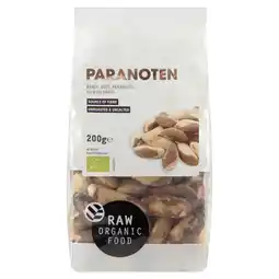 PLUS Raw Organic Food Paranoten biologisch aanbieding