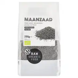 PLUS Raw Organic Food Maanzaad aanbieding