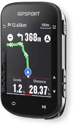 ANWB Igpsport BSC200S GPS Fietscomputer Zwart aanbieding