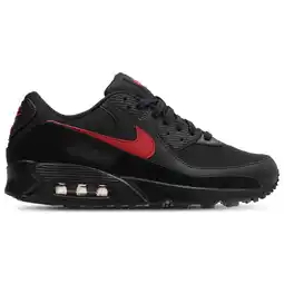 Foot Locker Nike Air Max 90 Sneakers Heren - Zwart - Maat 40.5 - Mesh/Synthetisch aanbieding
