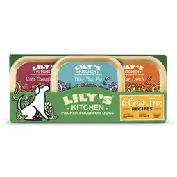 Zooplus Voordeelpakket: 12 x 150 g Lily's Kitchen graanvrije menu's voor honden, hondenvoer nat aanbieding