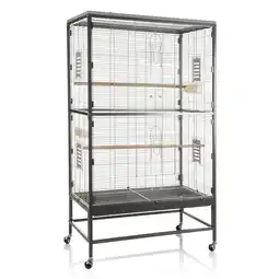 Zooplus Montana Paradiso 90 Vogelkooi/Binnenvolière L91 x B71 x H160cm aanbieding