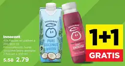 PLUS 1+1 GRATIS aanbieding