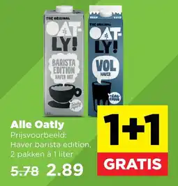 PLUS Alle Oatly aanbieding