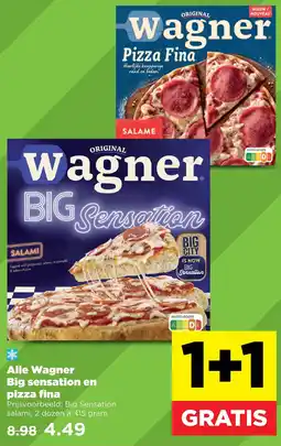 PLUS Alle Wagner Big sensation en pizza fina aanbieding