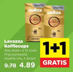 PLUS Lavazza Koffiecup aanbieding