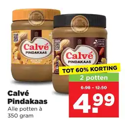 PLUS Calvé Pindakaas aanbieding