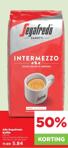 PLUS Alle Segafredo Koffie aanbieding