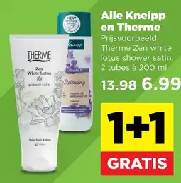 PLUS Alle Kneipp en Therme aanbieding