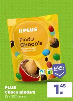 PLUS PLUS Choco pinda's aanbieding