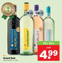 PLUS Grand Sud Alle flessen à 1 liter aanbieding
