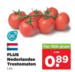 PLUS Nederlandse Trostomaten aanbieding