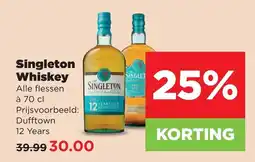 PLUS Singleton Whiskey aanbieding