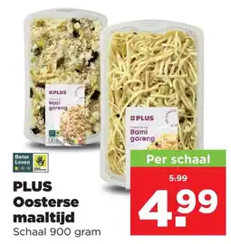 PLUS PLUS Oosterse maaltijd aanbieding