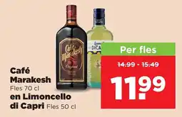PLUS Café Marakesh en Limoncello di Capri aanbieding