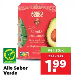 PLUS Alle Sabor Verde aanbieding