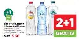PLUS Spa Touch, Reine, Intense en Finesse aanbieding