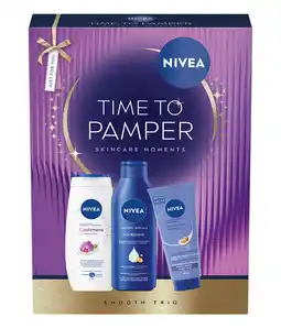 De Online Drogist Nivea Time to Pamper Giftset 1ST aanbieding