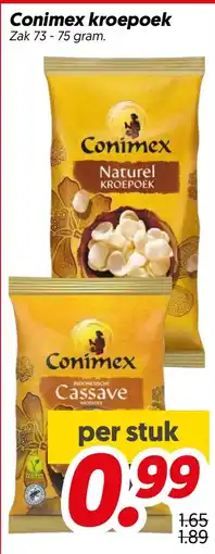 Dekamarkt Conimex kroepoek aanbieding