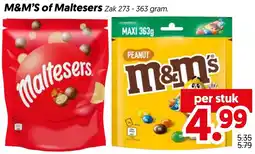 Dekamarkt M&M'S of Maltesers aanbieding