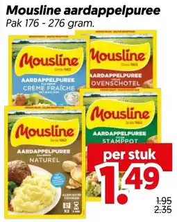 Dekamarkt Mousline aardappelpuree aanbieding