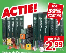 Dekamarkt Starbucks koffiecaps aanbieding