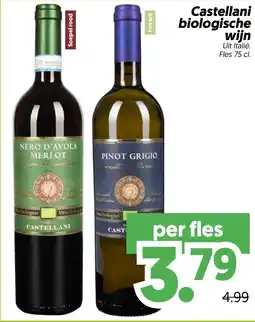 Dekamarkt Castellani biologische wijn aanbieding