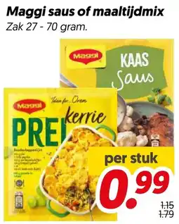 Dekamarkt Maggi saus of maaltijdmix aanbieding