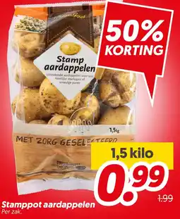 Dekamarkt Stamp aardappelen aanbieding