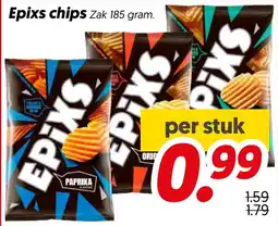 Dekamarkt Epixs chips aanbieding