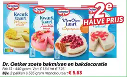 Dekamarkt Dr. Oetker zoete bakmixen en bakdecoratie aanbieding