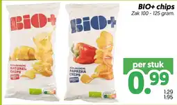 Dekamarkt BIO+ chips aanbieding