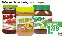 Dekamarkt BIO+ zoet broodbeleg aanbieding