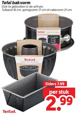 Dekamarkt Tefal bakvorm aanbieding