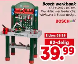 Dekamarkt Bosch werkbank aanbieding