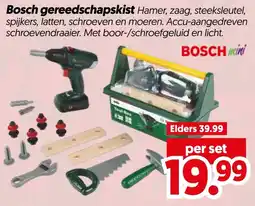 Dekamarkt Bosch gereedschapskist aanbieding