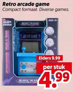 Dekamarkt Retro arcade game aanbieding