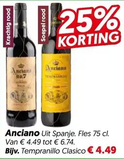 Dekamarkt Anciano aanbieding
