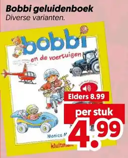 Dekamarkt Bobbi geluidenboek aanbieding