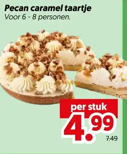 Dekamarkt Pecan caramel taartje aanbieding