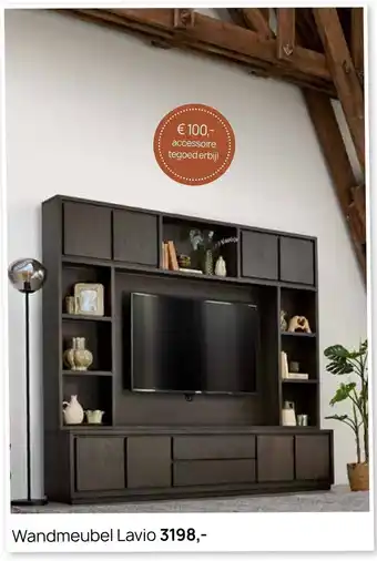 Pronto wonen Wandmeubel Lavio aanbieding