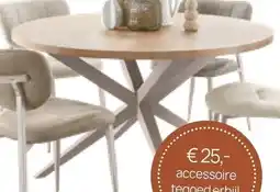 Pronto wonen Eettafel Mascaro aanbieding