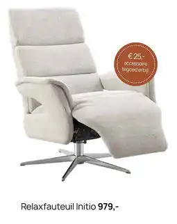 Pronto wonen Initio relaxfauteuil aanbieding