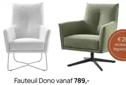 Pronto wonen Fauteuil Dono aanbieding