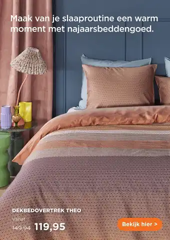 TotaalBED Dekbedovertrek Theo aanbieding