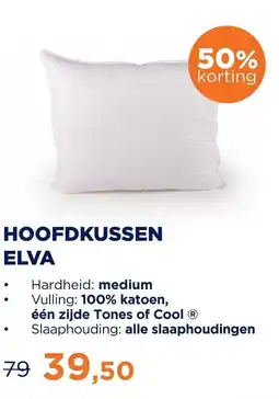 TotaalBED elva hoofdkussen aanbieding