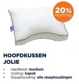 TotaalBED jolie hoofdkussen aanbieding