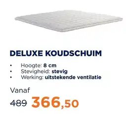 TotaalBED Deluxe koudschuim aanbieding